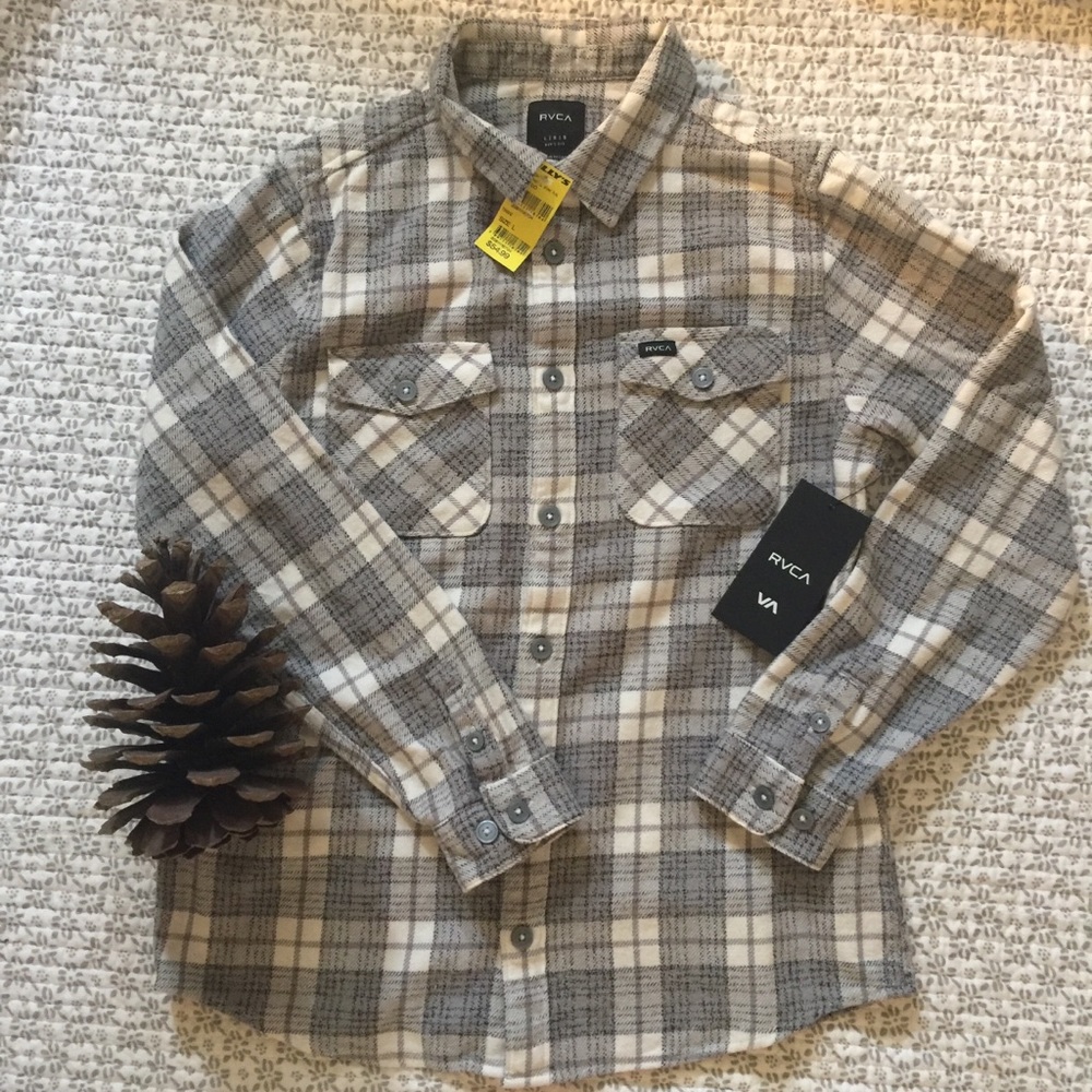 RVCA flannel shirt